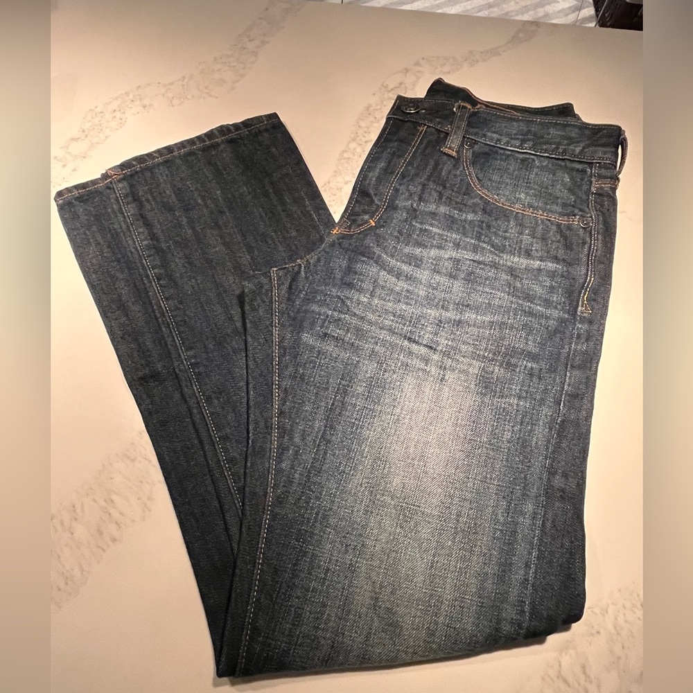 Women’s gap premium slim straight fit jeans. Size 30 waist, 30 length.